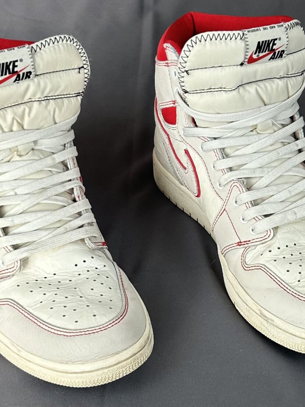 AIR JORDAN 1 RETRO HIGH PHANTOM GYM RED 555088-160 NO BOX (SIZE 13)